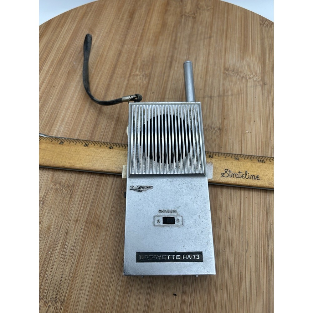 Vintage LAFAYETTE HA-73 Two Channel Transceiver Walkie Talkie Japan Works‎